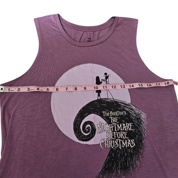 Disney Nightmare Before Christmas Matching Tank Top &  Shorts Pajamas Set - Picture 5 of 9
